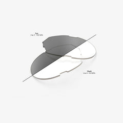 100% WESTCRAFT dvojne nadomestne leče Photochromic Clear / Smoke