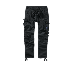 Brandit Pure Slim Fit črne hlače