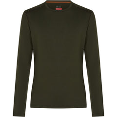 Icebreaker 260 Oasis men's thermal long-sleeve t-shirt, dark green
