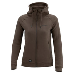 Pentagon Aphrodite women's zip-up sweatshirt, terra brown
