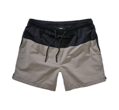 Brandit Swimshort Basic moške plavke, črna/siva