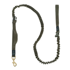 K9 Thorn lead with shock absorber, olive, 272 cm