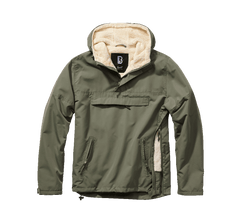 Brandit Windbreaker Sherpa jakna, oljčna