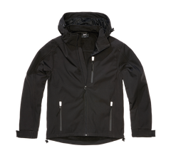 Brandit Hurricane Μπουφάν Softshell, Μαύρο