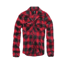 Brandit Checkshirt srajca, rdeča črna