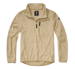 Brandit Fleece Troyer jakna, velbloudja
