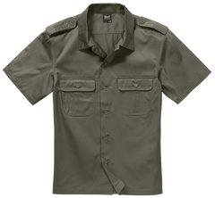 Brandit US short-sleeve shirt, olive