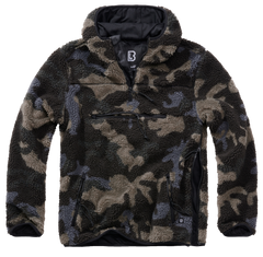 Brandit Teddyfleece Worker flisasti pulover, darkcamo