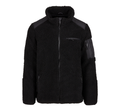 Brandit Ramble men's fleece jacket Teddyfleece, black