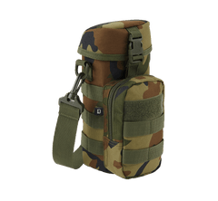 Brandit Molle prevleka za steklenico II s kapsico, woodland