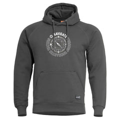 Pentagon Navigate men's hoodie, grey
