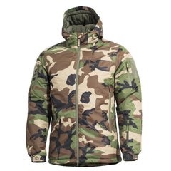 Pentagon Hoplite Parka men's winter jacket, woodland