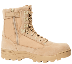 Brandit tactical zip-up shoes, Camel