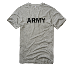 Brandit Army T-Shirt, Grey Melange