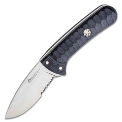 Maserin Sax nož 440C SAW BLADE cm 19 G10, črn
