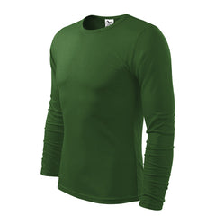 Malfini Fit-T majica z dolgimi rokavi 160g/m2, zelena
