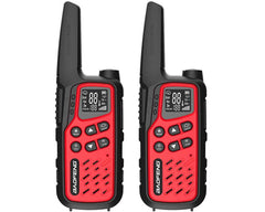 BaoFeng BF-T25E PMR radio rdeče barve, 2 kosa