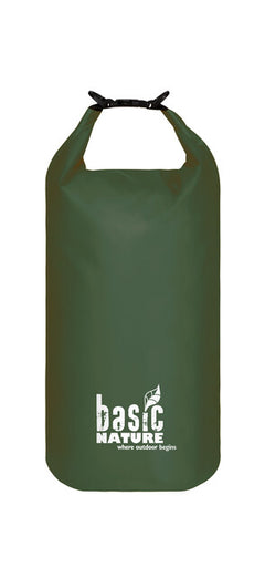 BasicNature 500D vodoodporen nahrbtnik 20 l, temno zelen