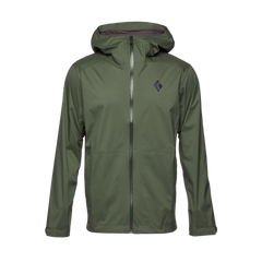 Black Diamond Stormline Stretch Rain Shell men's waterproof jacket, tundra