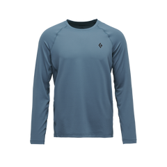 Black Diamond Alpenglow Crew moška majica z dolgimi rokavi, creek blue