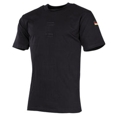 MFH BW Tropical spodnja majica s nacionalnimi znaki, črna