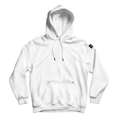 CloMod Blank pulover s kapuco, bela