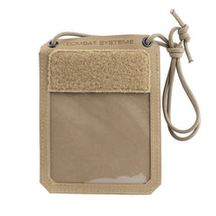 Combat Systems Badge Holder tok, coyote brown