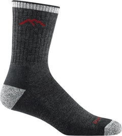 Darn Tough Hiker Micro Crew Midweight Cushion Hiking Socks, Black