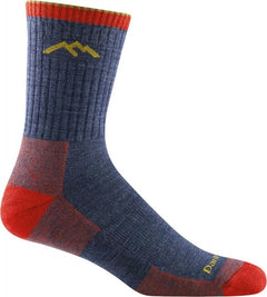 Darn Tough Hiker Micro Crew Midweight Cushion Hiking Socks, Denim