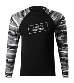 DRAGOWA Fit-T μακρυμάνικο μπλουζάκι Made in Slovenia, metro