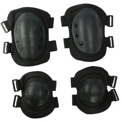 Dragowa Tactical Knee and Elbow Protectors, Black