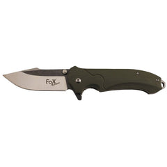 Fox Outdoor G10 preklopni nož, olivno zelen