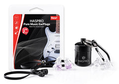 HASPRO Pure music štuple do ušesa, vijoličene