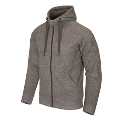 Helikon-Tex Covert pulover s kapuco taktični FullZip, Melange Light Tan
