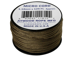 Helikon-Tex Micro Cord padalo vrv 125FT, 37,5 metrov, coyote