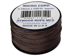Helikon-Tex Micro Cord 125FT padavka šnura 37 metrov, rjava