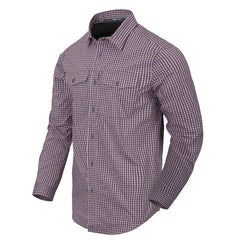 Helikon-Tex Tactical Concealment Shirt, Scarlet Flame Checkered