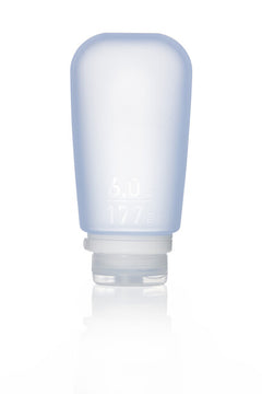 Humangear GoToob+ Silicone Travel Bottle 177ml, Blue
