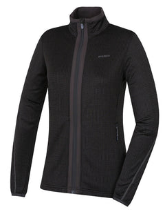 HUSKY Artic Zip ženski pulover z zadrgo, črna