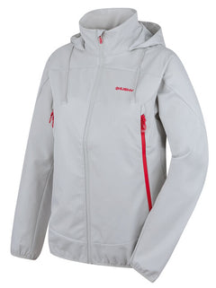 HUSKY Sonny ženska softshell jakna L, svetlo siva