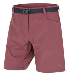 HUSKY Kimbi women's shorts, dark burgundy