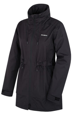 HUSKY Nevr women's hardshell coat, black