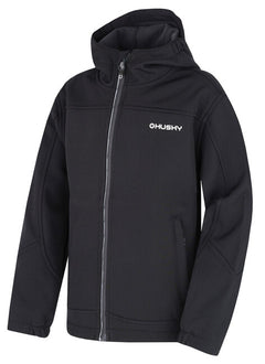 HUSKY Simbo K παιδικό softshell μπουφάν, μαύρο