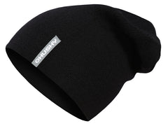 HUSKY Merhat 2 ανδρικό merino σκουφί, μαύρο