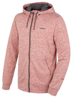 HUSKY Alony men's hoodie, dark brick red