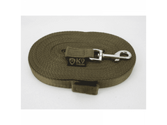 K9 Thorn повод 20 мм, маслинен, 3 м