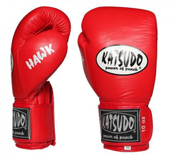 Katsudo Hawk box rokavice, rdeče