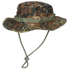 MFH GI Bush Καπέλο Αμερικανικό Rip-Stop με Κορδόνι, BW Camo