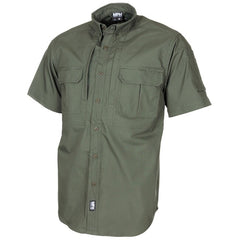 MFH Professional Attack T-Shirt, Short Sleeve, Teflon Coated, OD Green