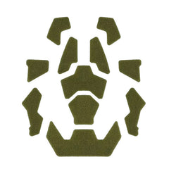 Leguon Helmet Dry Zips Patch Set, Olive